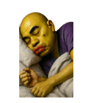リアルがまん和尚 -BIG-（個別スタンプ：21）