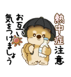 柴犬 2025 「丁寧な言葉・気遣い」（個別スタンプ：18）