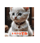 子猫が返事（肯定のみ）（個別スタンプ：14）