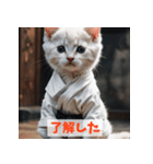 子猫が返事（肯定のみ）（個別スタンプ：15）
