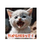 子猫が返事（肯定のみ）（個別スタンプ：33）