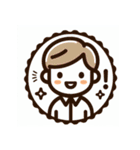 こんにちは！世界中の笑顔たち（個別スタンプ：5）