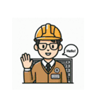 こんにちは！世界中の笑顔たち（個別スタンプ：16）