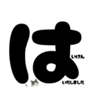 敬語★白黒ねこのていねいスタンプ（個別スタンプ：18）