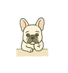 フレンチブルドッグのスタンプです。（個別スタンプ：1）