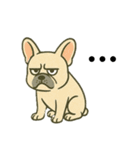 フレンチブルドッグのスタンプです。（個別スタンプ：10）