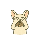 フレンチブルドッグのスタンプです。（個別スタンプ：14）