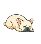 フレンチブルドッグのスタンプです。（個別スタンプ：23）