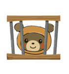 ラクちゃんの楽しいスタンプ（個別スタンプ：5）