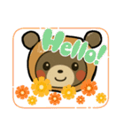 ラクちゃんの楽しいスタンプ（個別スタンプ：19）