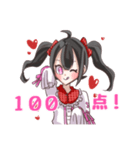 自己肯定感が高いツインテちゃん（個別スタンプ：40）