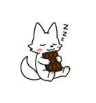 じゆうにのびる管狐ぬびおくん。（個別スタンプ：28）