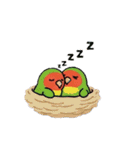 コザクラインコの夏（個別スタンプ：31）