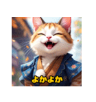 可愛らしいぬこ侍（個別スタンプ：34）