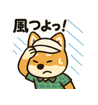 ゴルフ好きな柴犬[スポーツ好き・友達に]（個別スタンプ：12）