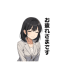 ちさとのビジネススタンプ②（個別スタンプ：4）