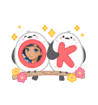 幸せみんなに感謝（個別スタンプ：8）