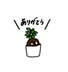 観葉植物の日常ゆるスタンプ（個別スタンプ：21）
