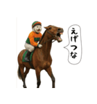 面白にゃんこ(競馬)（個別スタンプ：16）