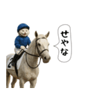 面白にゃんこ(競馬)（個別スタンプ：34）