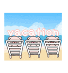 子ブタ3きょうだい 13  夏スタンプ（個別スタンプ：18）