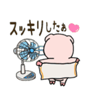 子ブタ3きょうだい 13  夏スタンプ（個別スタンプ：28）