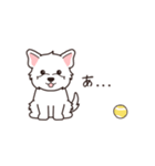 『ウエスティ』よく使う感情表現（個別スタンプ：17）