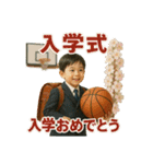 バスケで年間行事（個別スタンプ：11）