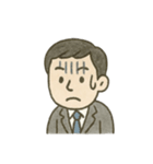 がんばる僕らの毎日 ビジネスマン（個別スタンプ：21）