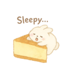 スイーツ×うさぎ ふんわりスタンプ（個別スタンプ：4）