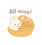 スイーツ×うさぎ ふんわりスタンプ（個別スタンプ：8）