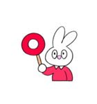 ウサギのがんちゃん（個別スタンプ：1）