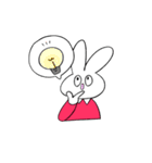ウサギのがんちゃん（個別スタンプ：14）