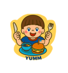 キュートなボクちゃんの毎日（個別スタンプ：1）