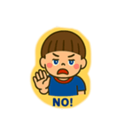 キュートなボクちゃんの毎日（個別スタンプ：3）