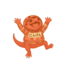 れぷてぃりあん（フトアゴヒゲトカゲ2）（個別スタンプ：5）
