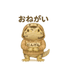 れぷてぃりあん（フトアゴヒゲトカゲ2）（個別スタンプ：7）