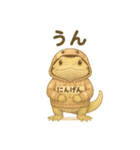 れぷてぃりあん（フトアゴヒゲトカゲ2）（個別スタンプ：18）