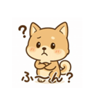 豆柴ちゃんの日常スタンプ（個別スタンプ：12）
