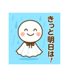 梅雨のともだち：雫ちゃんとteru teru坊主（個別スタンプ：16）