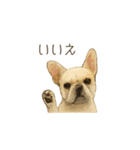 ほんのりリアルな犬の気持ち（個別スタンプ：4）