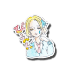ちょっと古いギャルスタンプ（個別スタンプ：17）