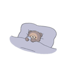 しろくまのおもちとそんな時もあるよね（個別スタンプ：3）
