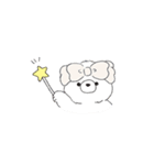 しろくまのおもちとそんな時もあるよね（個別スタンプ：11）