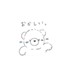 しろくまのおもちとそんな時もあるよね（個別スタンプ：13）