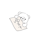 しろくまのおもちとそんな時もあるよね（個別スタンプ：15）