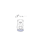 しろくまのおもちとそんな時もあるよね（個別スタンプ：31）