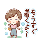 ずっと話せる！ふんわり女子（個別スタンプ：11）