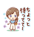 ずっと話せる！ふんわり女子（個別スタンプ：12）