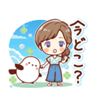 ずっと話せる！ふんわり女子（個別スタンプ：13）